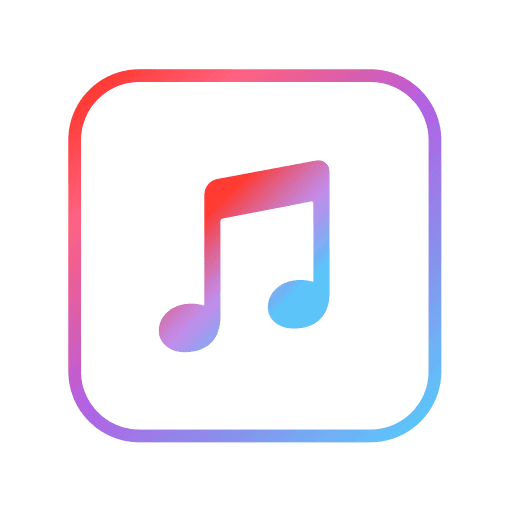 apple music logo square icon 134020