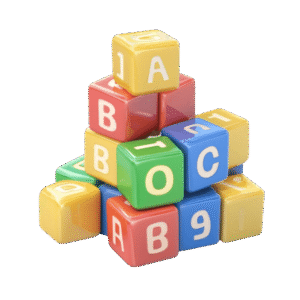 Alphabet Building Blocks – 16pcs